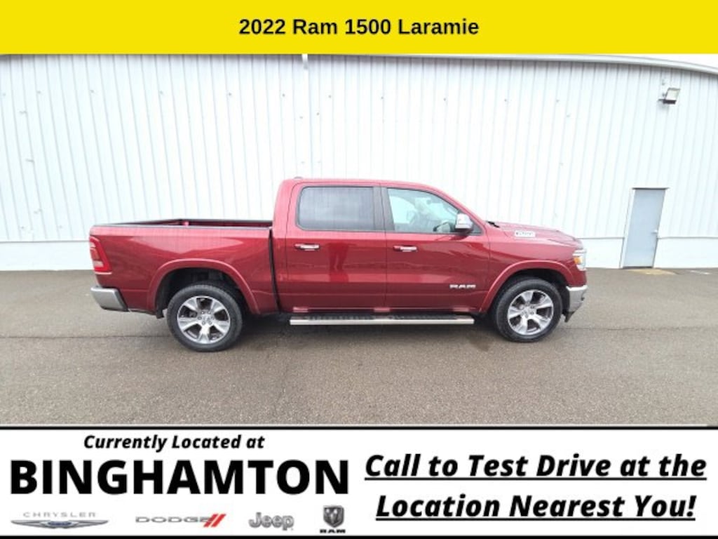 Used 2022 Ram 1500 Laramie Truck Crew Cab