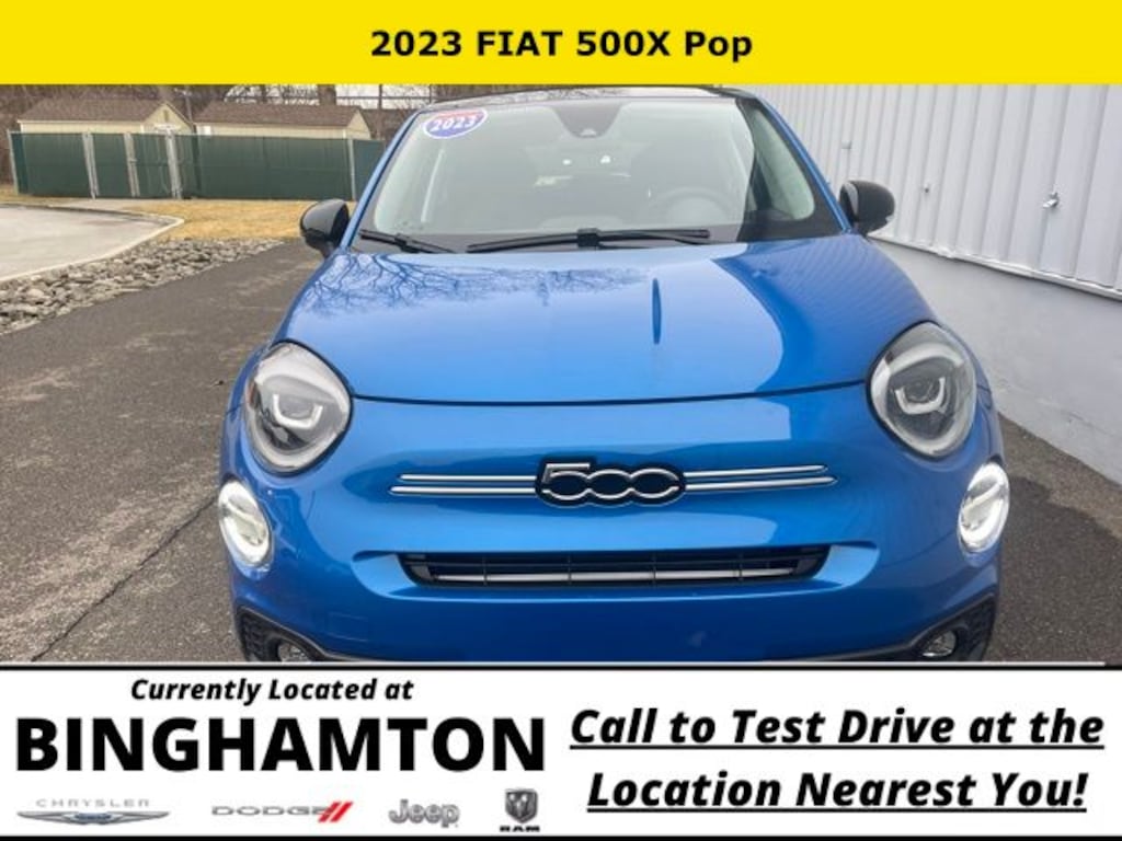 Used 2023 FIAT 500X Pop SUV
