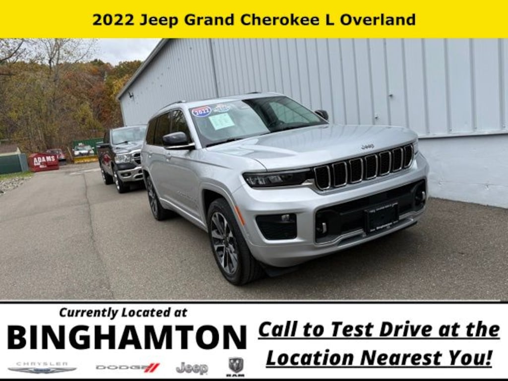 Used 2022 Jeep Grand Cherokee Overland SUV