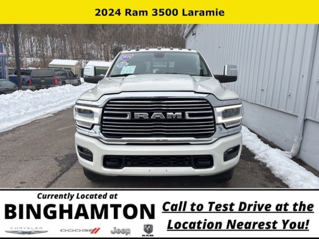 Used 2024 Ram 3500 Laramie Truck Crew Cab