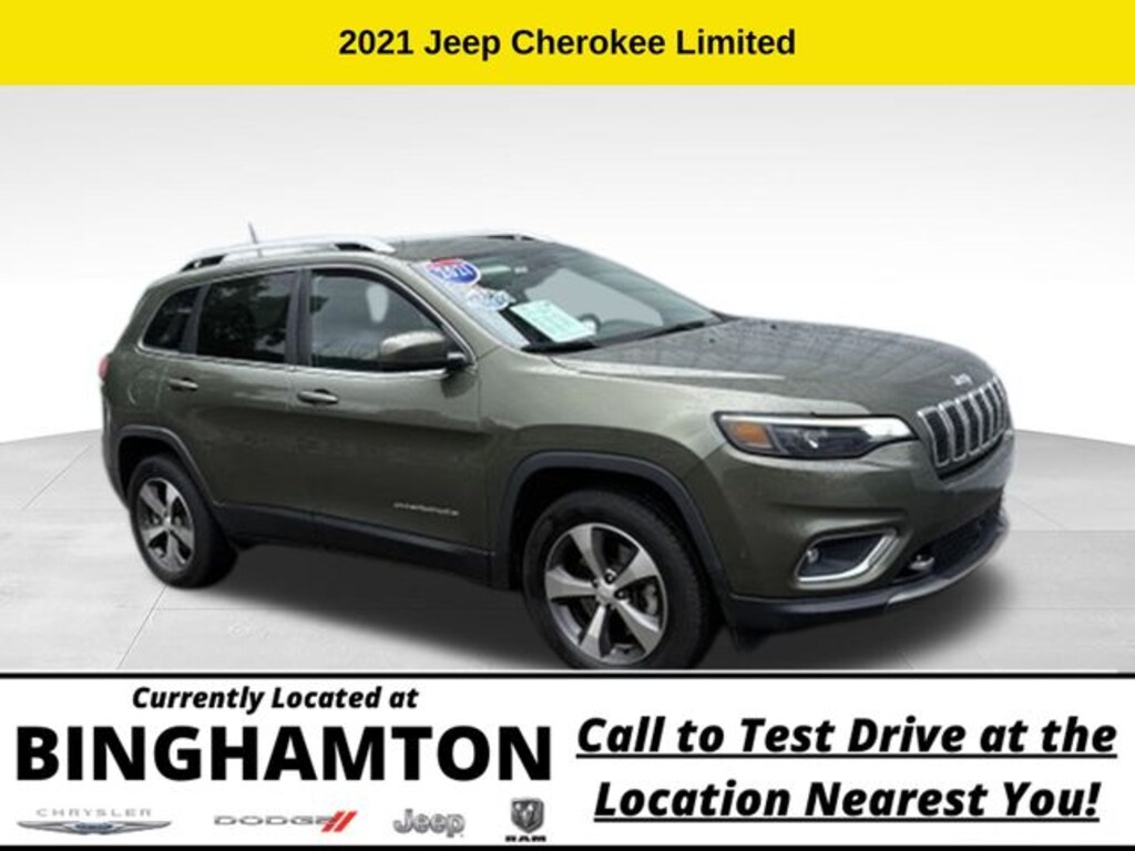 Used 2021 Jeep Cherokee Limited SUV