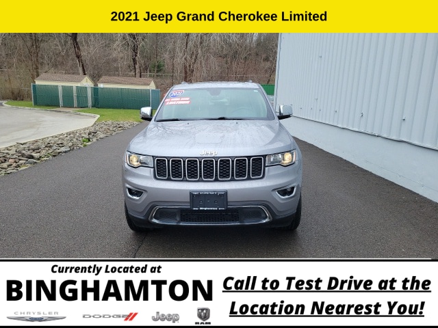 Used 2021 Jeep Grand Cherokee Limited with VIN 1C4RJFBG3MC700682 for sale in Binghamton, NY