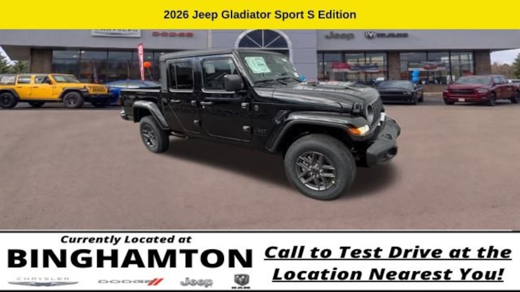 New 2026 Jeep Gladiator Sport S Pickup