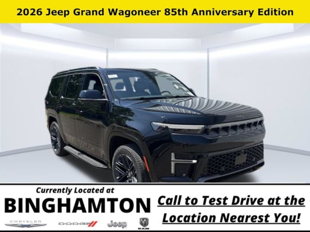 New 2026 Jeep Grand Wagoneer 85TH ANNIVERSARY EDITION 4X4 Sport Utility