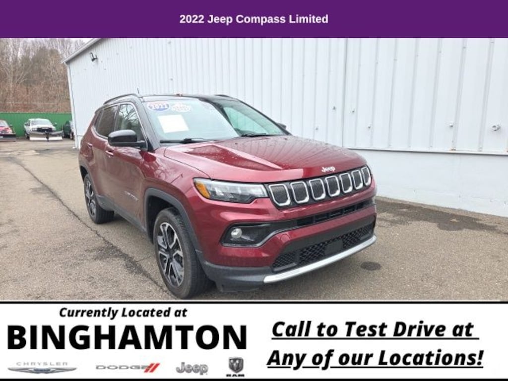 Used 2022 Jeep Compass Limited SUV