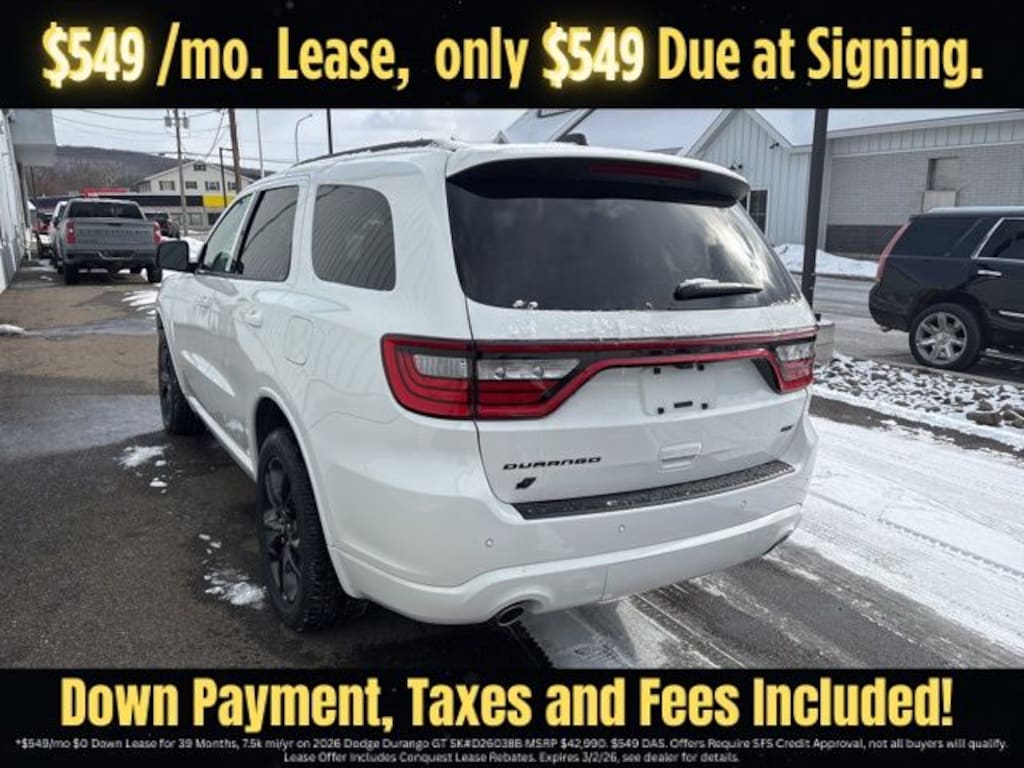 New 2026 Dodge Durango GT Sport Utility