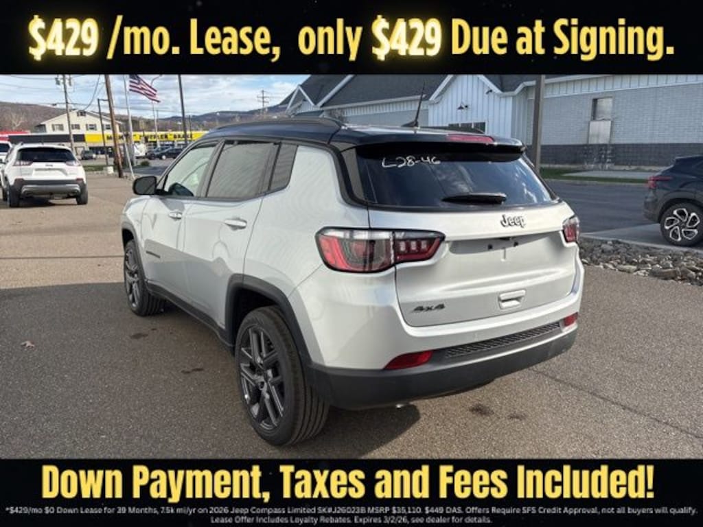 New 2026 Jeep Compass Limited Sport Utility