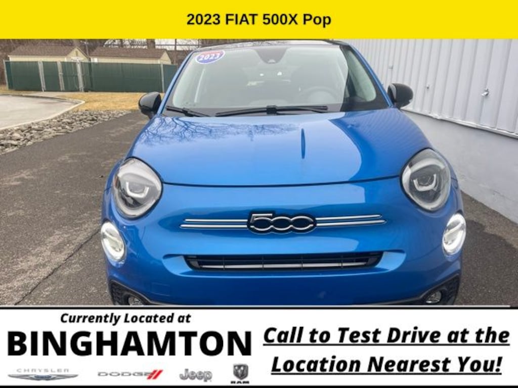 Used 2023 FIAT 500X Pop SUV
