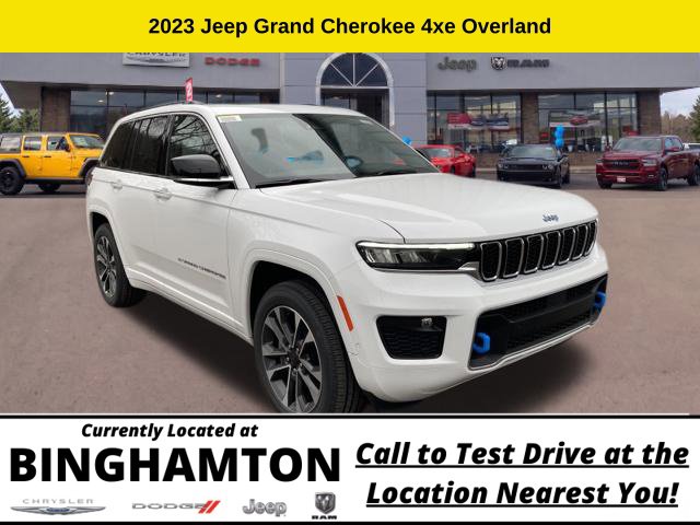 New 2023 Jeep Grand Cherokee Overland 4xe Sport Utility for sale in Binghamton, NY