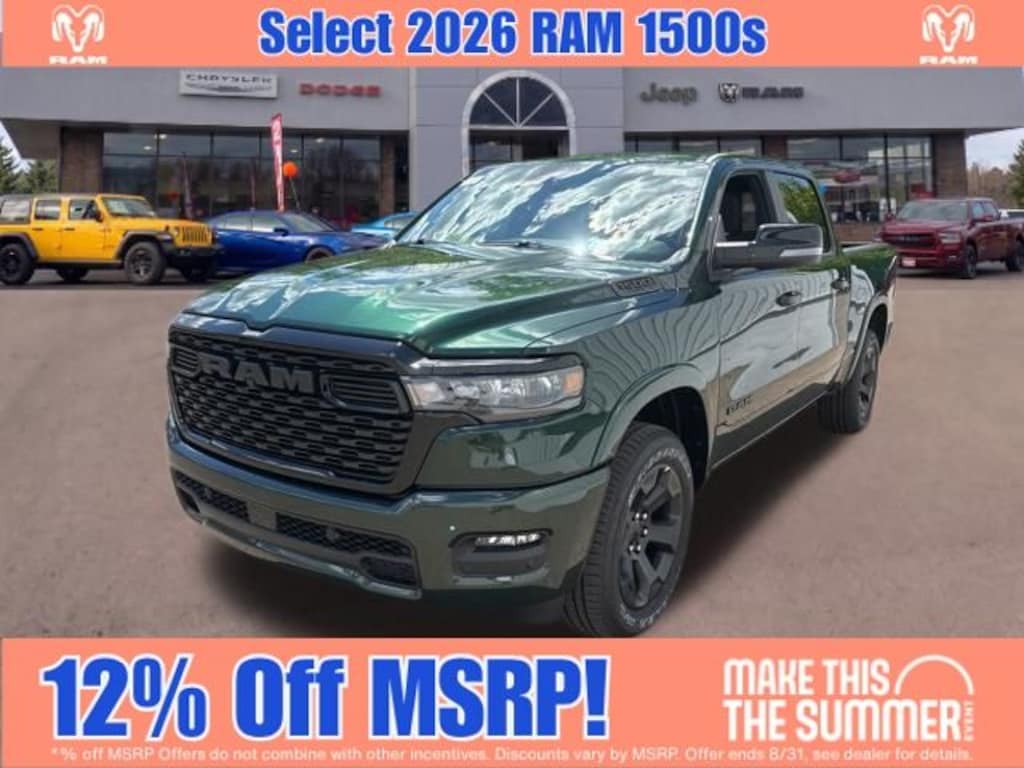 New 2026 Ram 1500 Big Horn/Lone Star Pickup