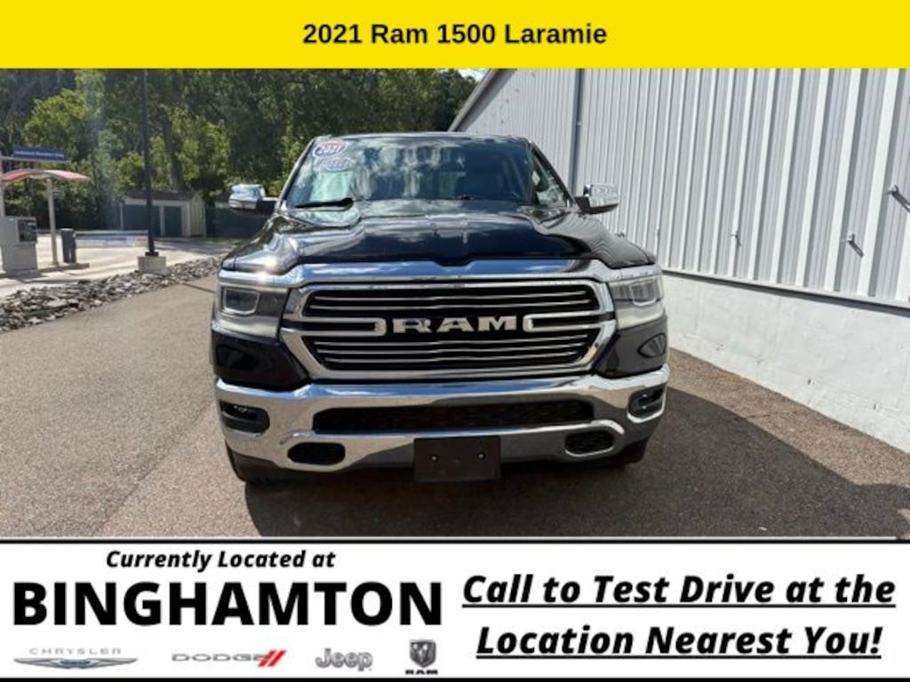 Used 2021 Ram 1500 Laramie Truck Crew Cab