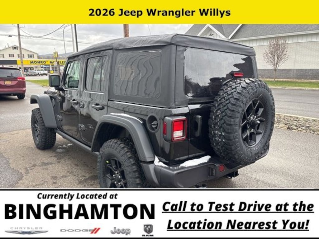 New 2026 Jeep Wrangler Willys Sport Utility