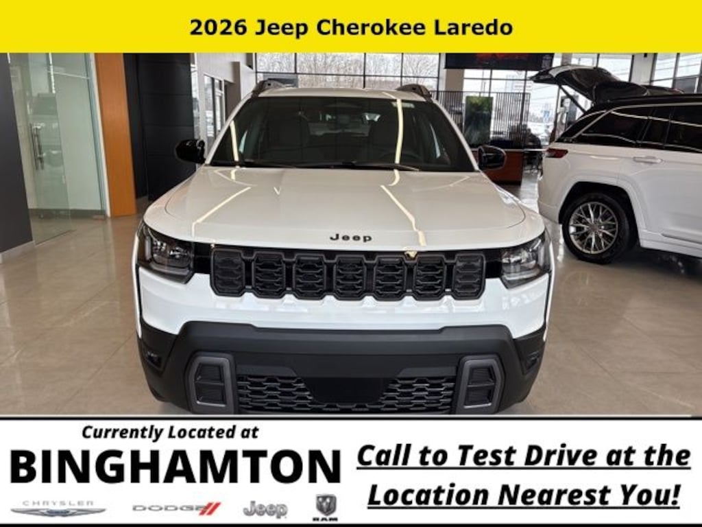 New 2026 Jeep Cherokee Laredo Sport Utility