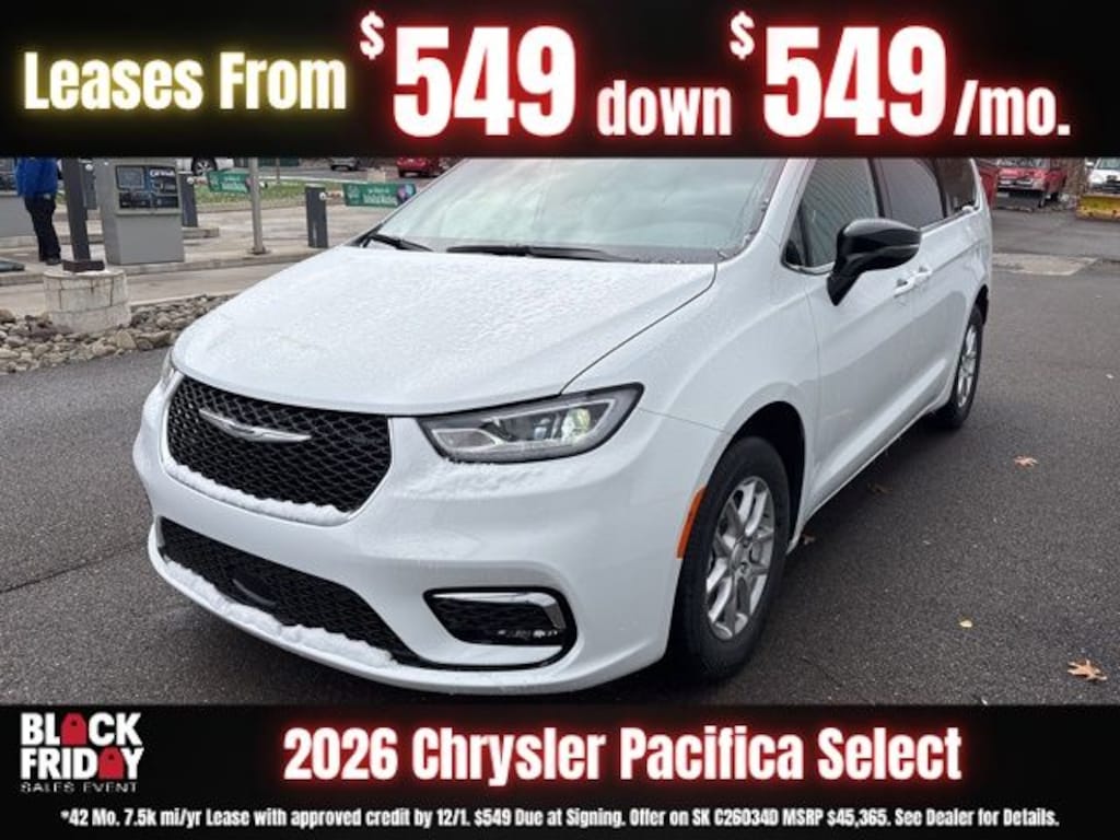 New 2026 Chrysler Pacifica Select Passenger Van