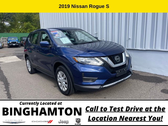 Used 2019 Nissan Rogue S with VIN 5N1AT2MV0KC814885 for sale in Binghamton, NY