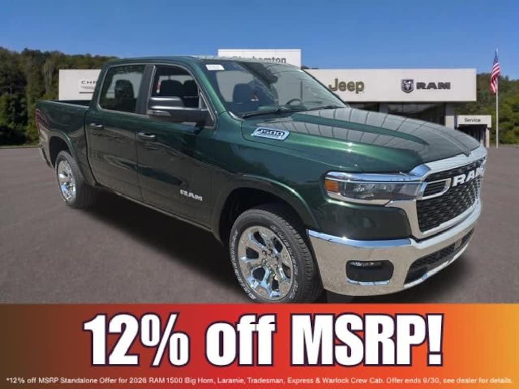 New 2026 Ram 1500 Big Horn/Lone Star Pickup