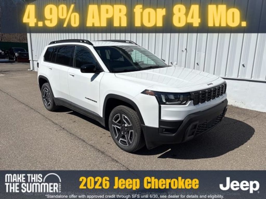 New 2026 Jeep Cherokee Limited Sport Utility