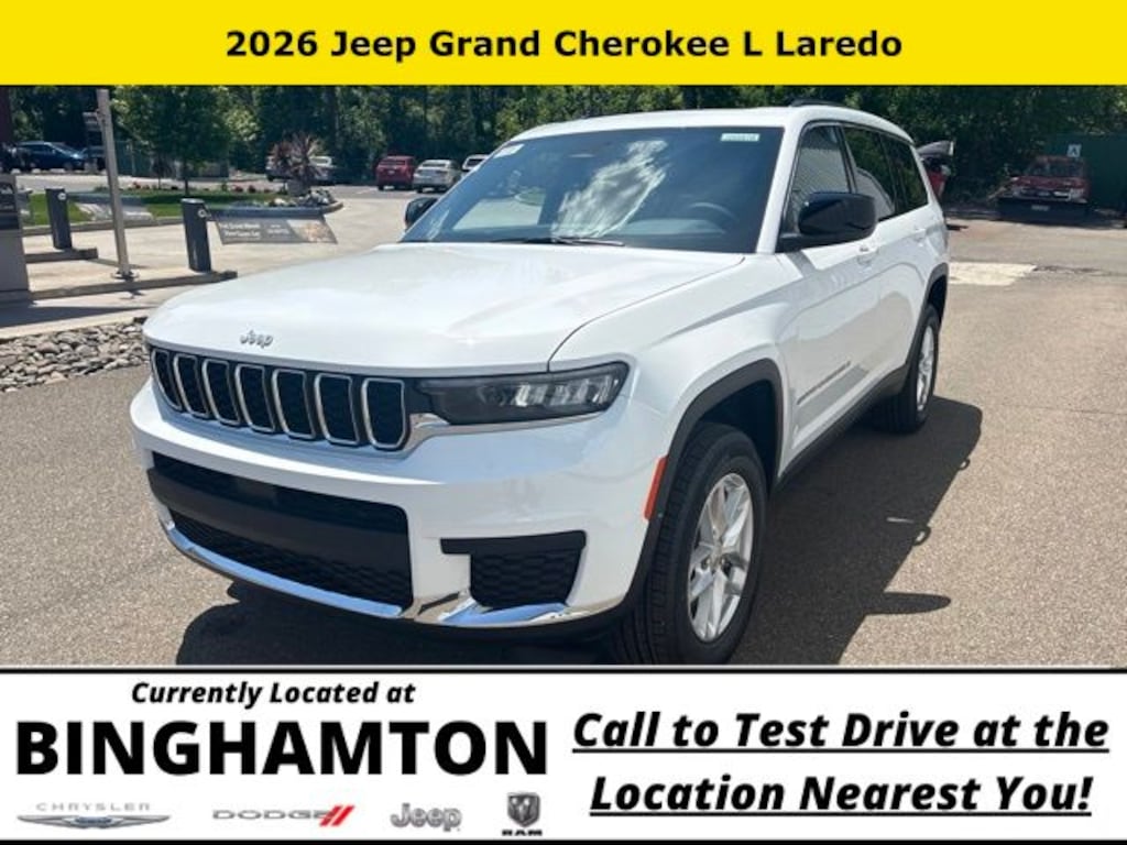 New 2026 Jeep Grand Cherokee L Laredo Sport Utility