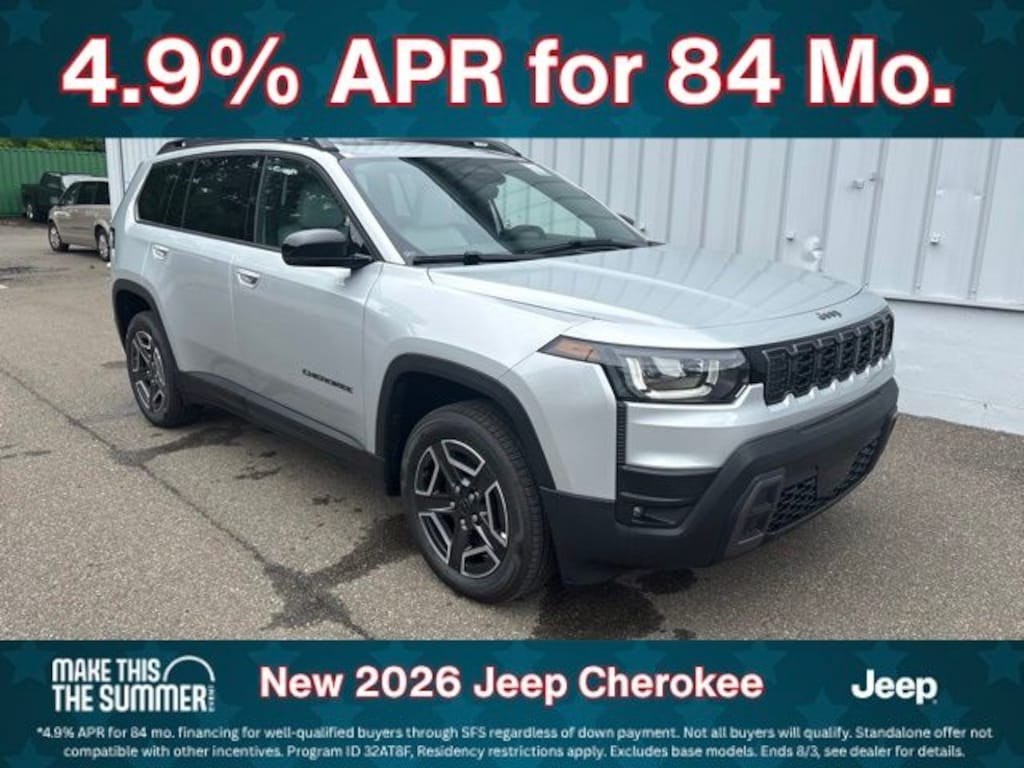 New 2026 Jeep Cherokee Limited Sport Utility