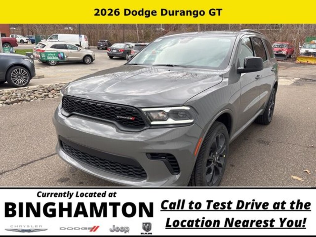 New 2026 Dodge Durango GT Sport Utility