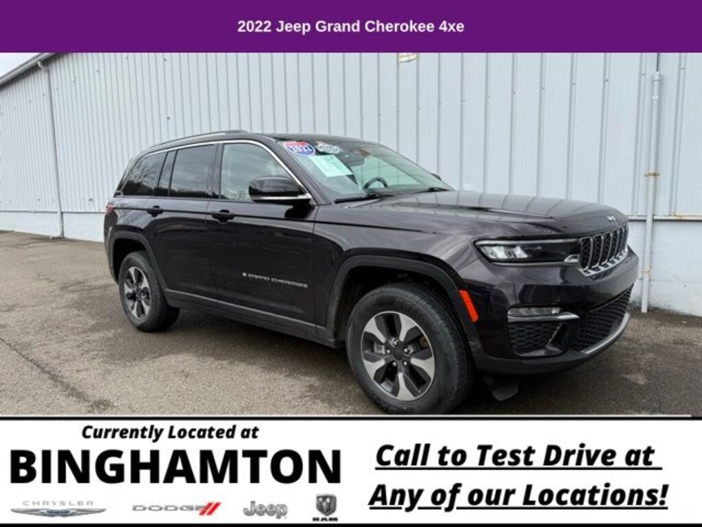 Used 2022 Jeep Grand Cherokee 4xe Base SUV