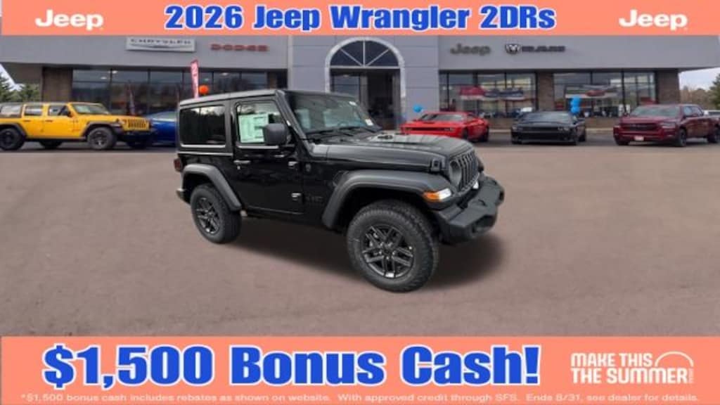 New 2026 Jeep Wrangler Sport S Sport Utility