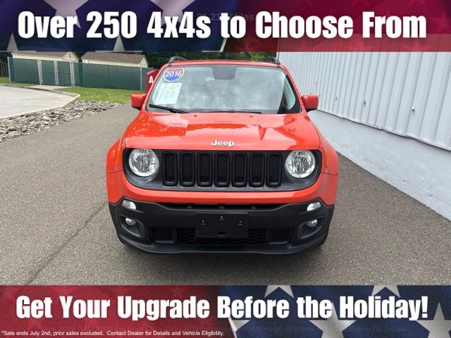 Used 2016 Jeep Renegade Latitude with VIN ZACCJBBT6GPC75521 for sale in Binghamton, NY