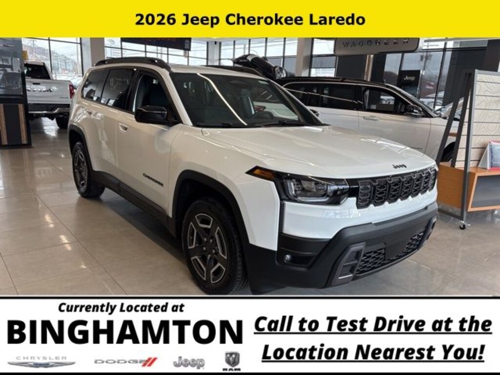 New 2026 Jeep Cherokee Laredo Sport Utility
