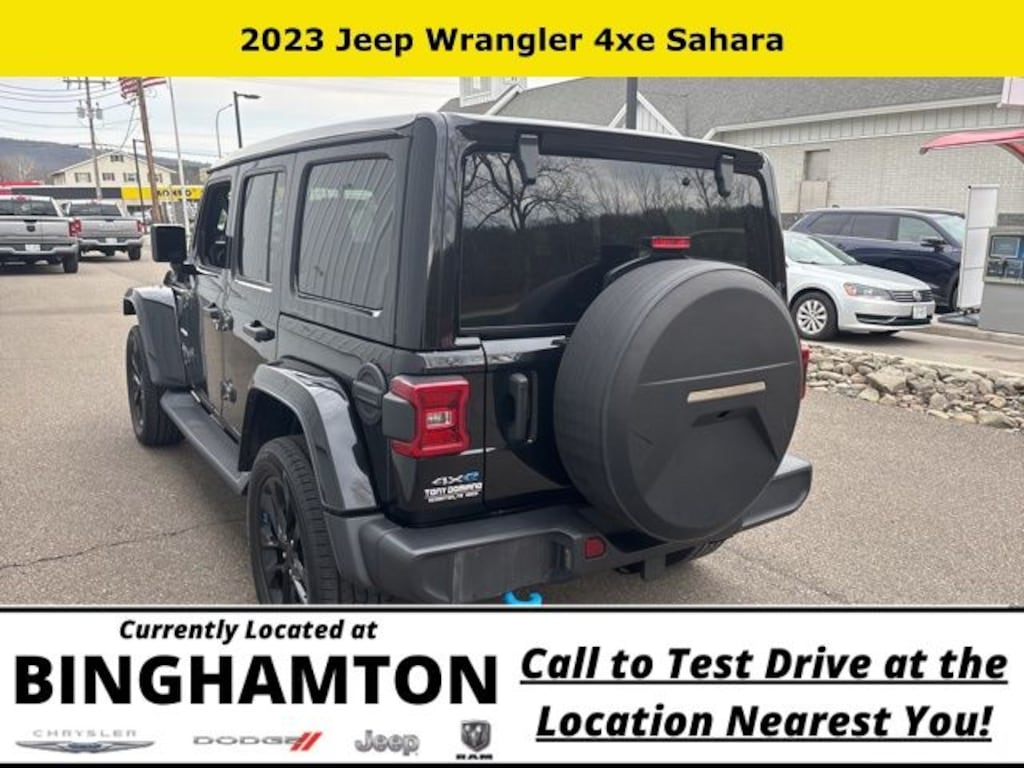 Used 2023 Jeep Wrangler 4xe Sahara SUV