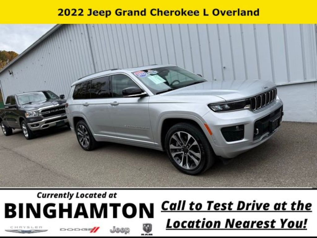 Used 2022 Jeep Grand Cherokee Overland SUV