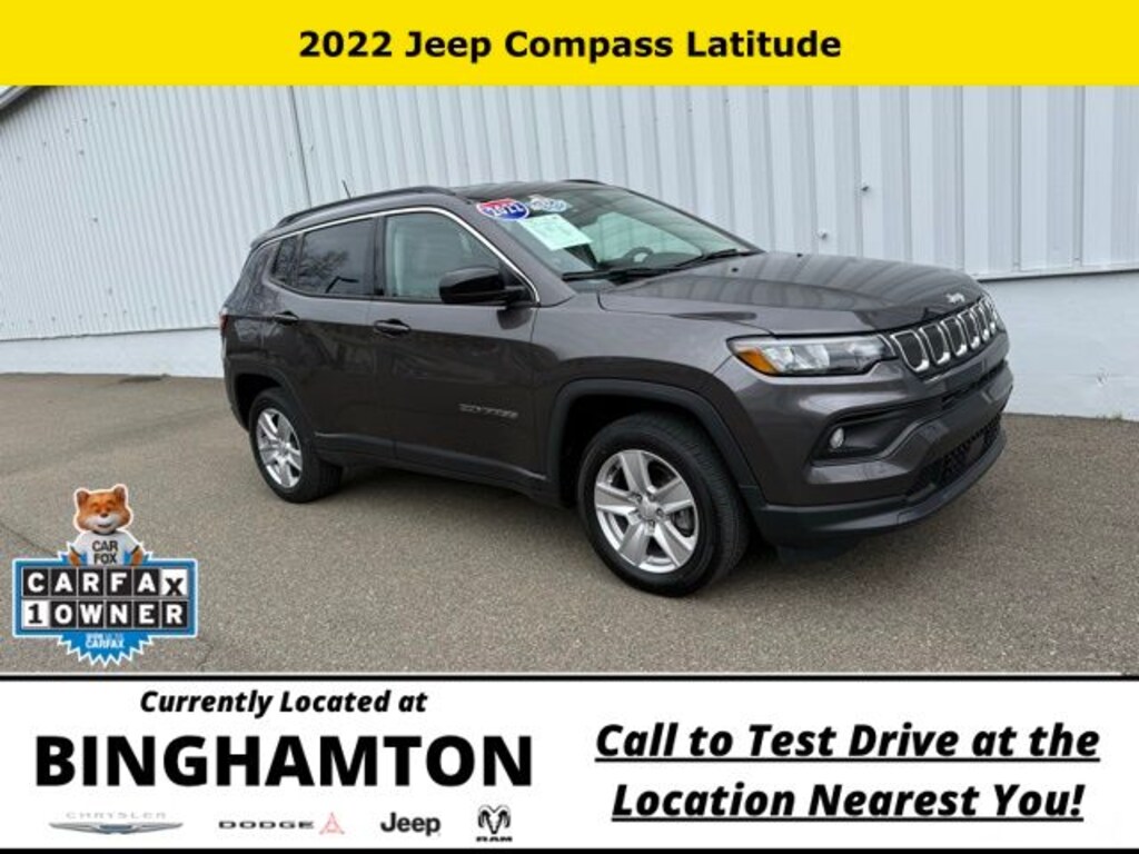 Used 2022 Jeep Compass Latitude SUV