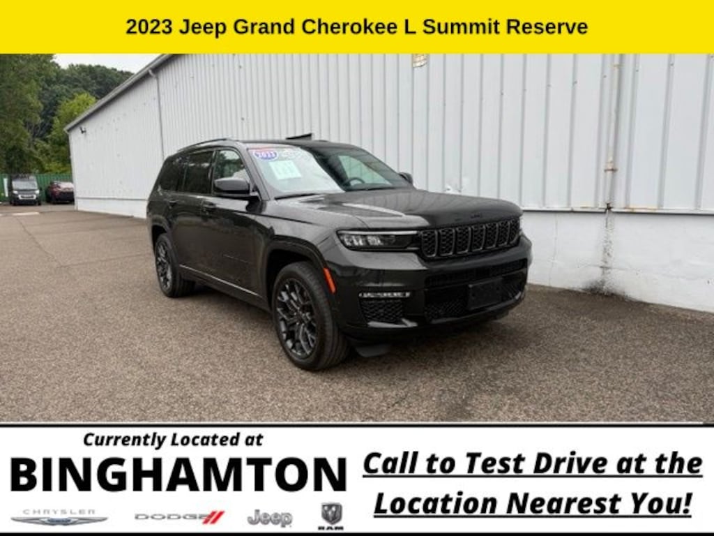 Used 2023 Jeep Grand Cherokee L Summit SUV