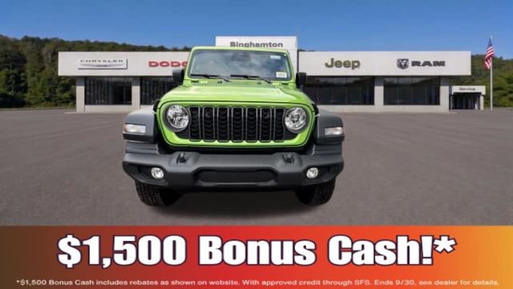 New 2026 Jeep Wrangler Sport S Sport Utility