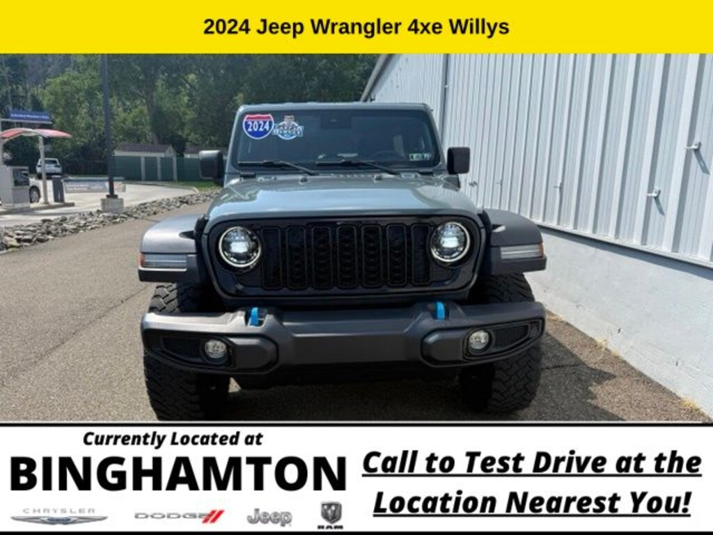 Used 2024 Jeep Wrangler 4xe Sport SUV
