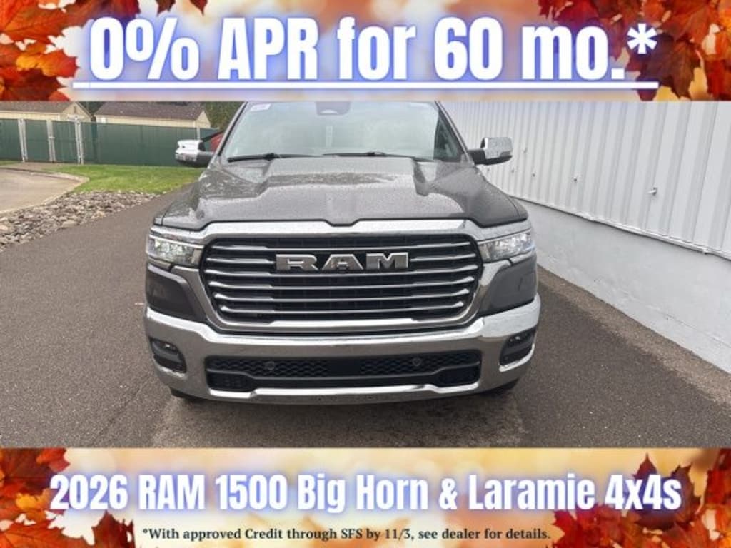 New 2026 Ram 1500 Laramie Pickup