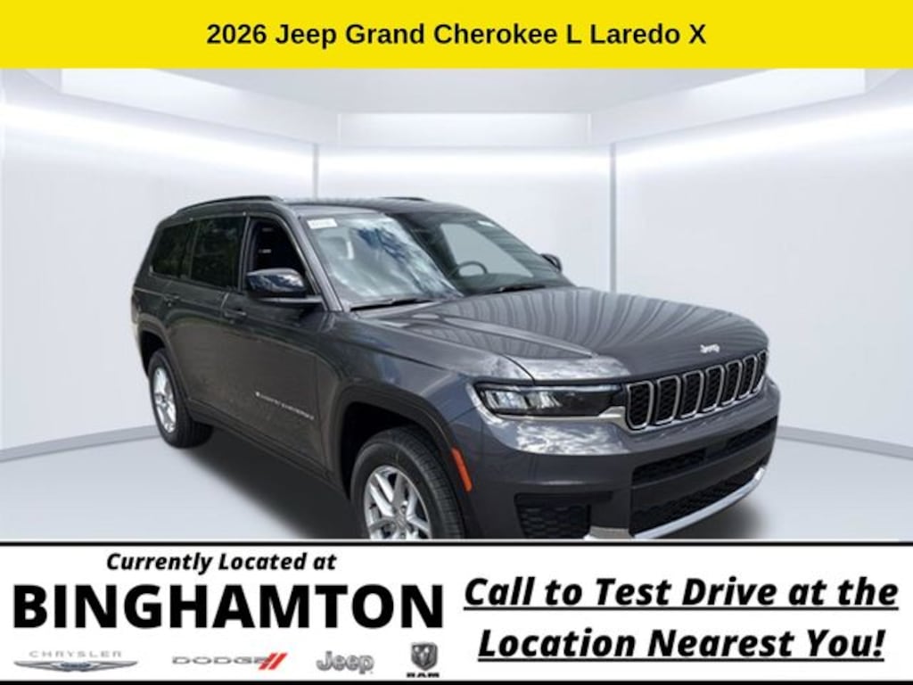 New 2026 Jeep Grand Cherokee L Laredo X Sport Utility