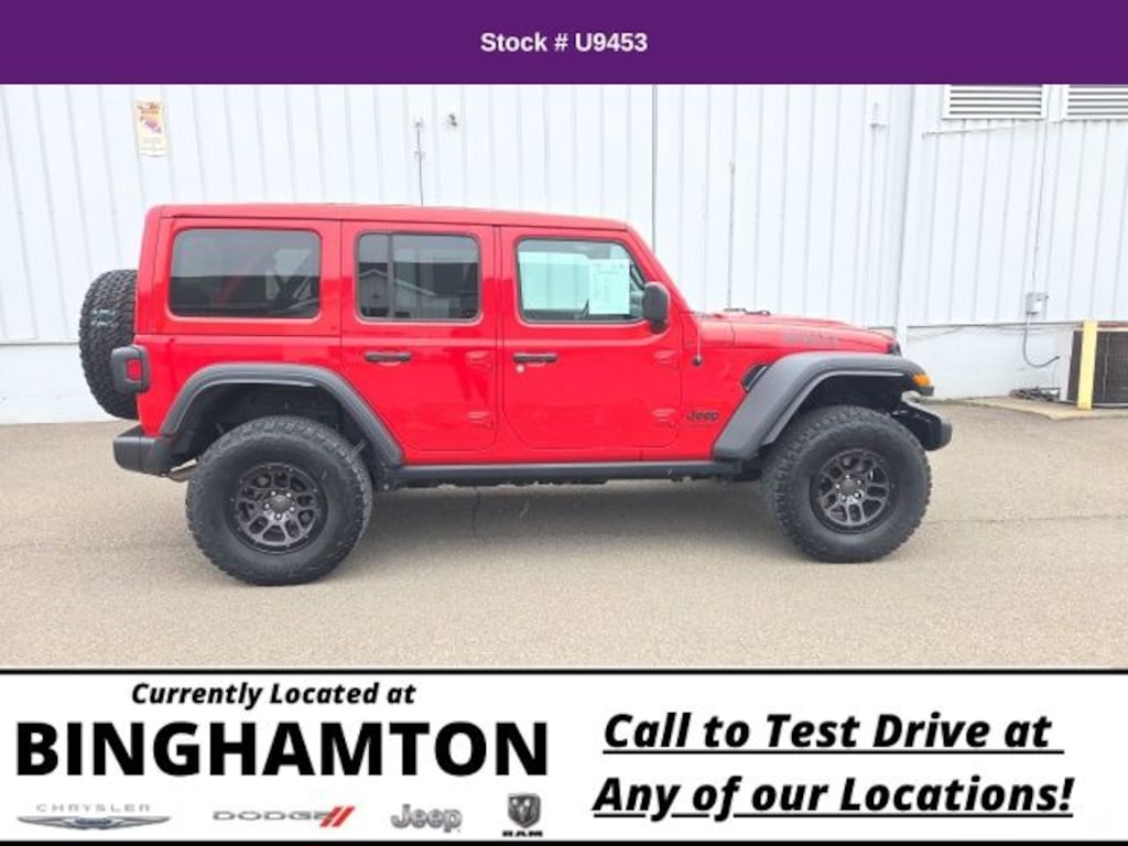Used 2023 Jeep Wrangler 4-DOOR SPORT 4X4 SUV