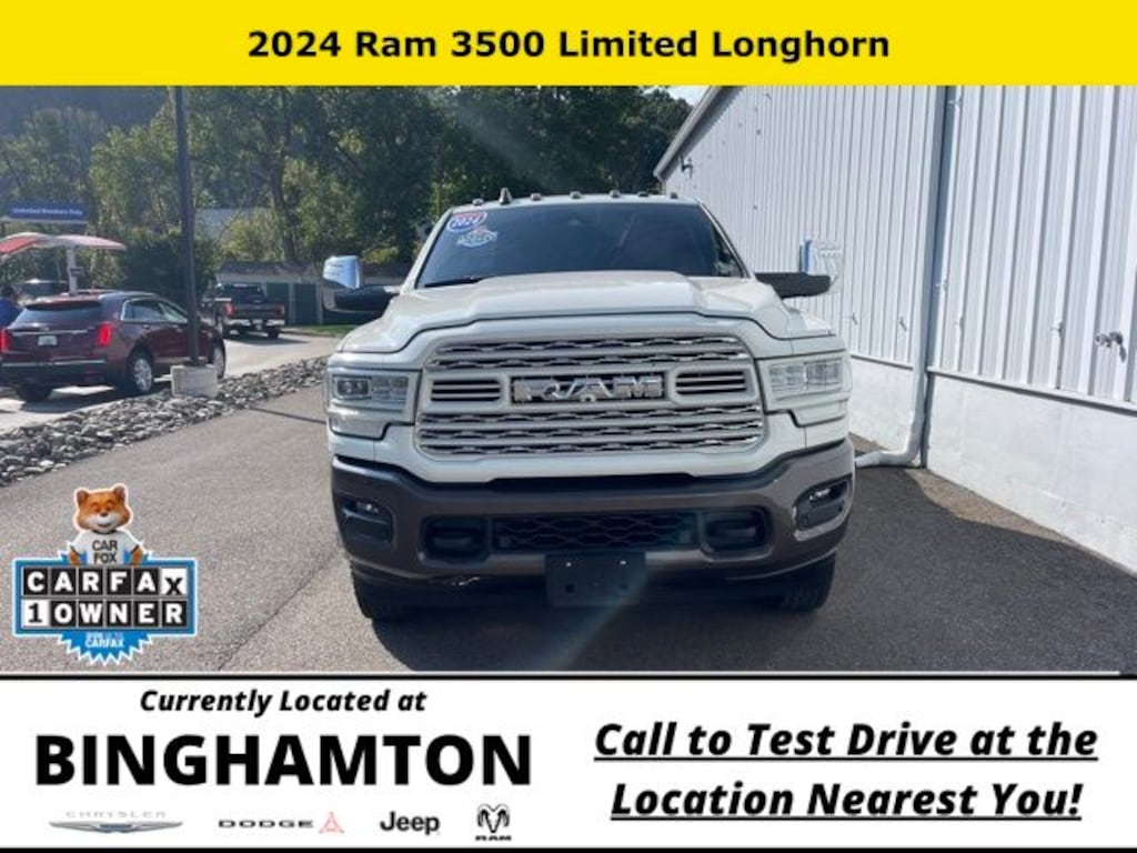 Used 2024 Ram 3500 Longhorn Truck Crew Cab