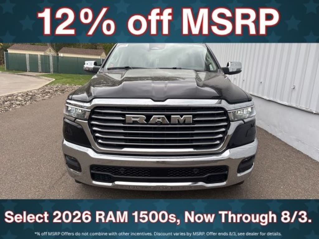 New 2026 Ram 1500 Laramie Pickup