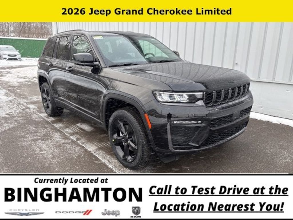 New 2026 Jeep Grand Cherokee Limited Sport Utility