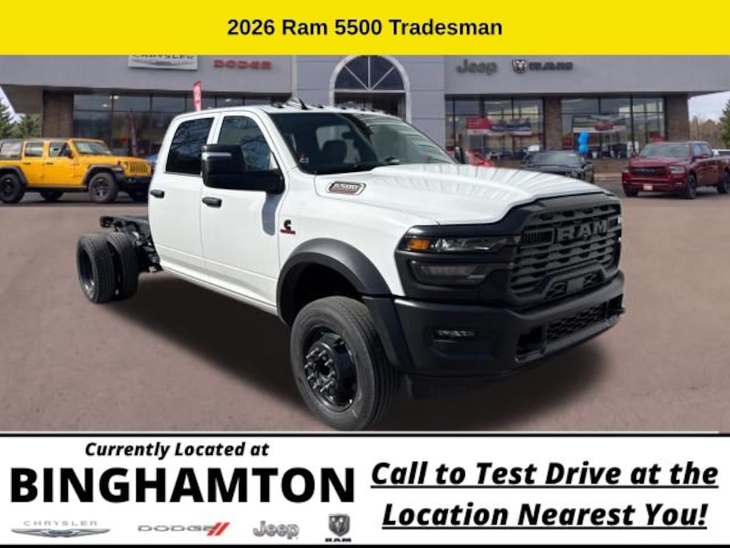 New 2026 Ram 5500HD Tradesman Pickup