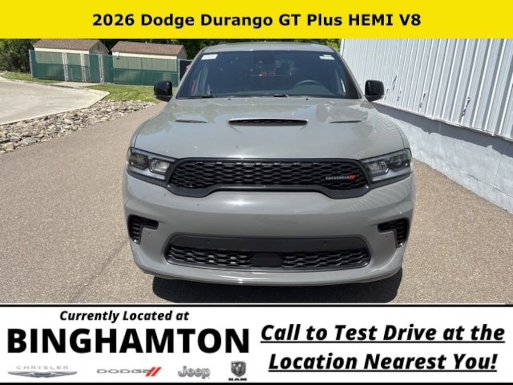 New 2026 Dodge Durango GT Plus Hemi V8 Sport Utility