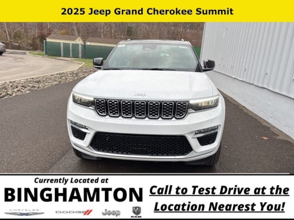 New 2025 Jeep Grand Cherokee Summit Sport Utility