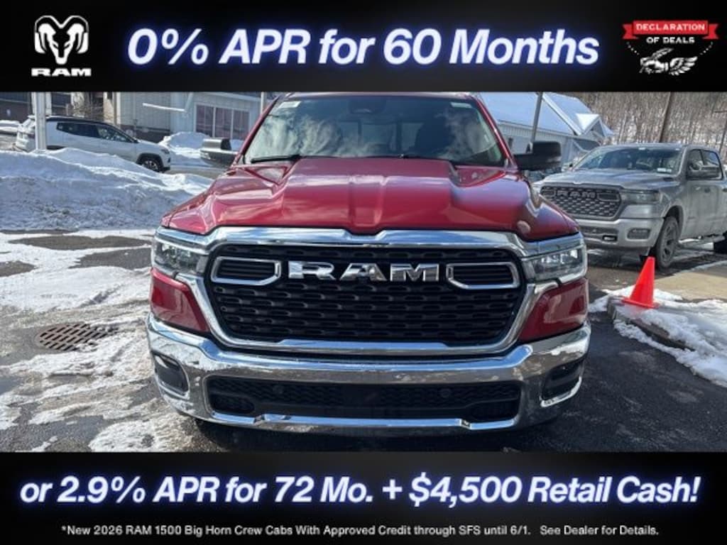 New 2026 Ram 1500 Big Horn/Lone Star Pickup