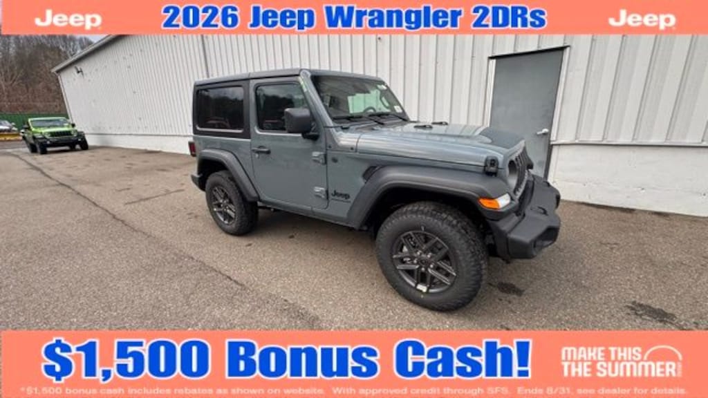 New 2026 Jeep Wrangler Sport S Sport Utility