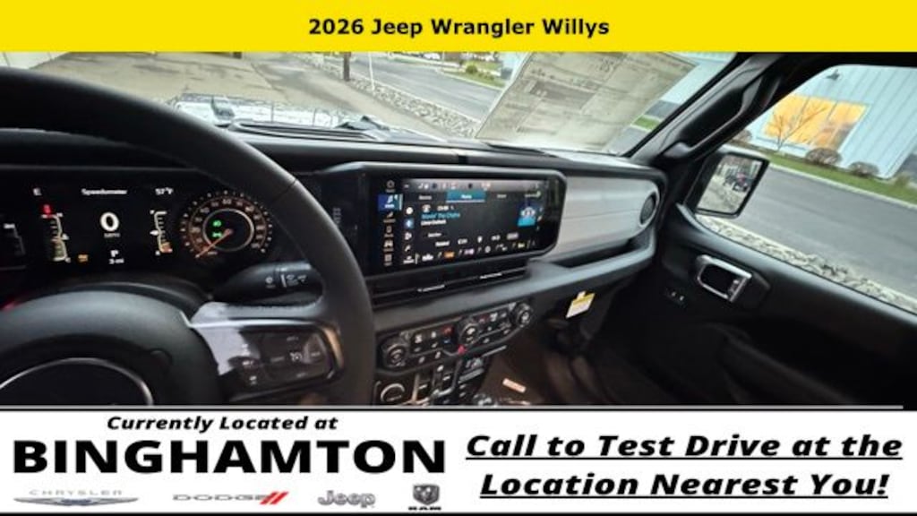 New 2026 Jeep Wrangler Willys Sport Utility