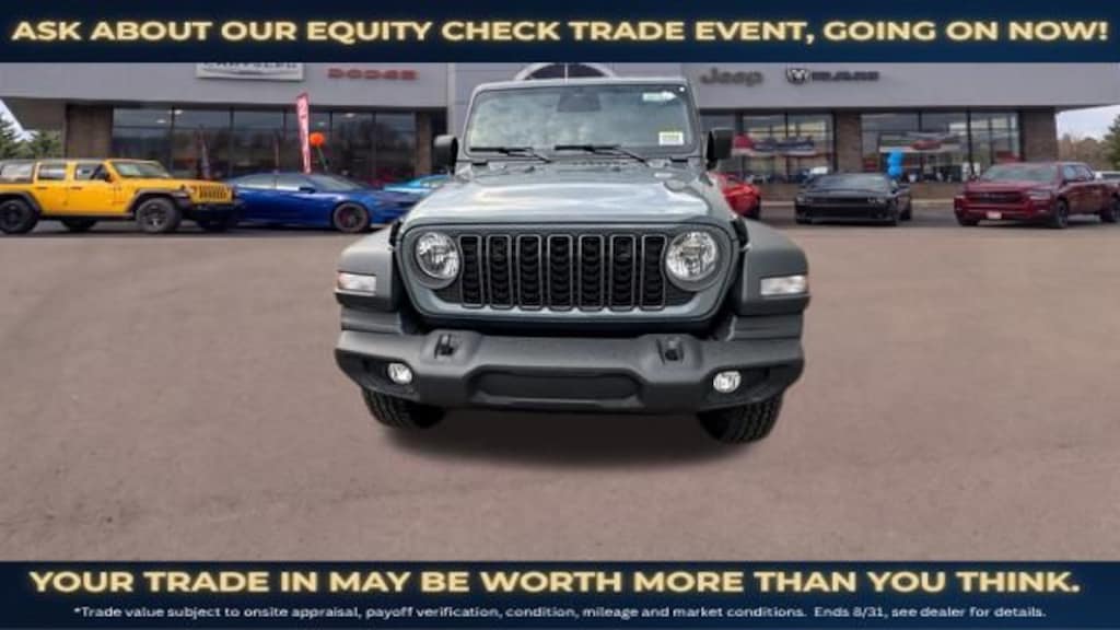 New 2026 Jeep Wrangler Sport S Sport Utility
