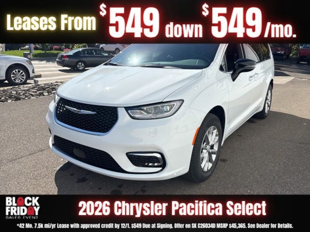 New 2026 Chrysler Pacifica Select Passenger Van