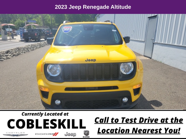 Used 2023 Jeep Renegade Altitude with VIN ZACNJDE12PPP56717 for sale in Binghamton, NY