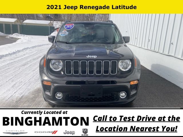 Used 2021 Jeep Renegade Latitude with VIN ZACNJDBBXMPN32345 for sale in Binghamton, NY